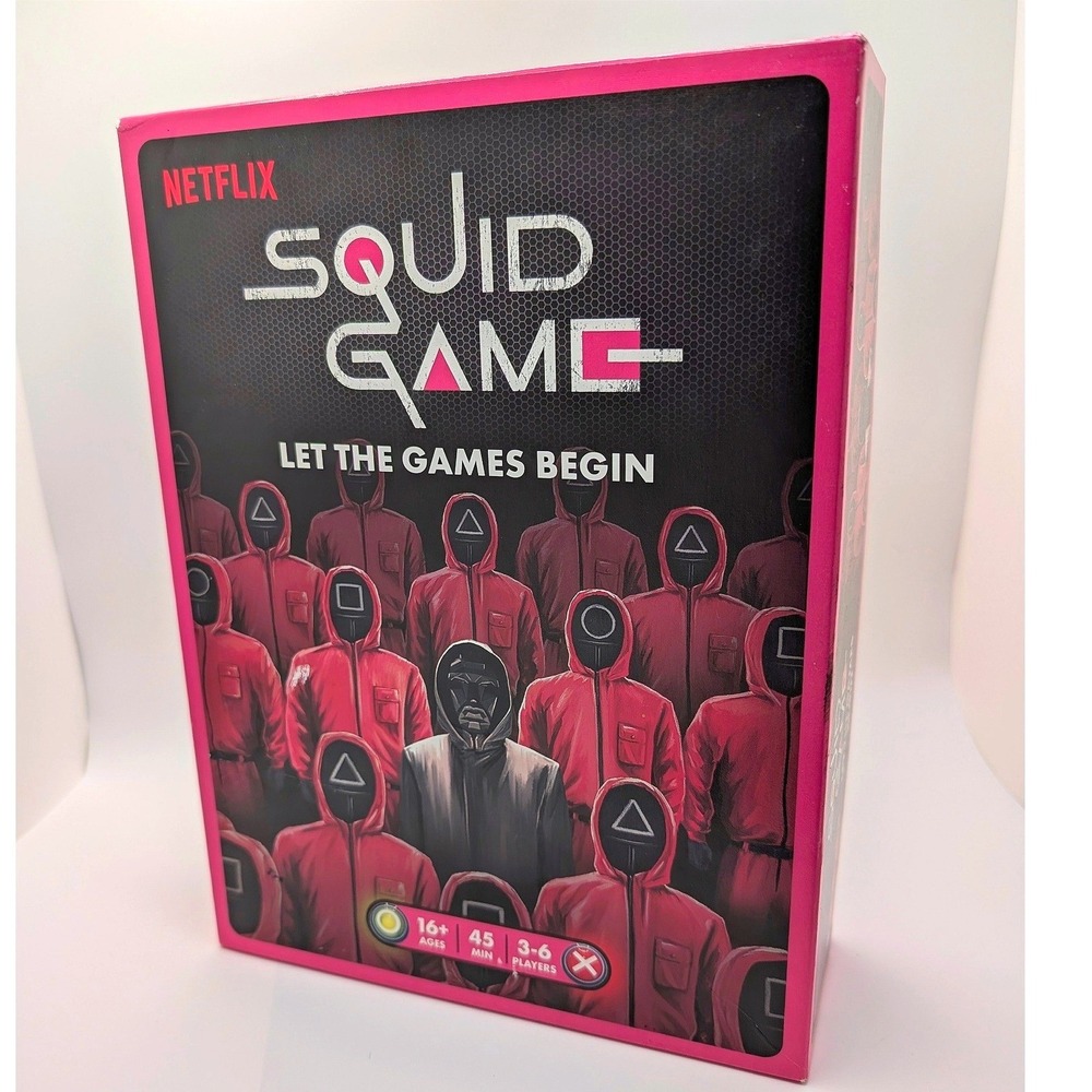 Netflix Squid Game Board Game Mixlore Asmodee Complete Open Box